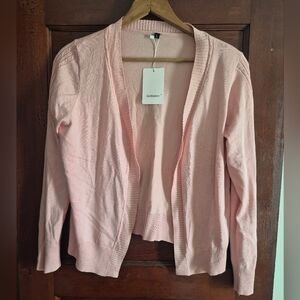 Women's Soft Pink Cardigan